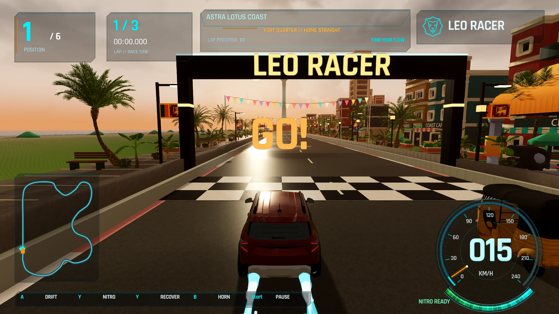 Actual gameplay: Duster 2024 with blue boost jets